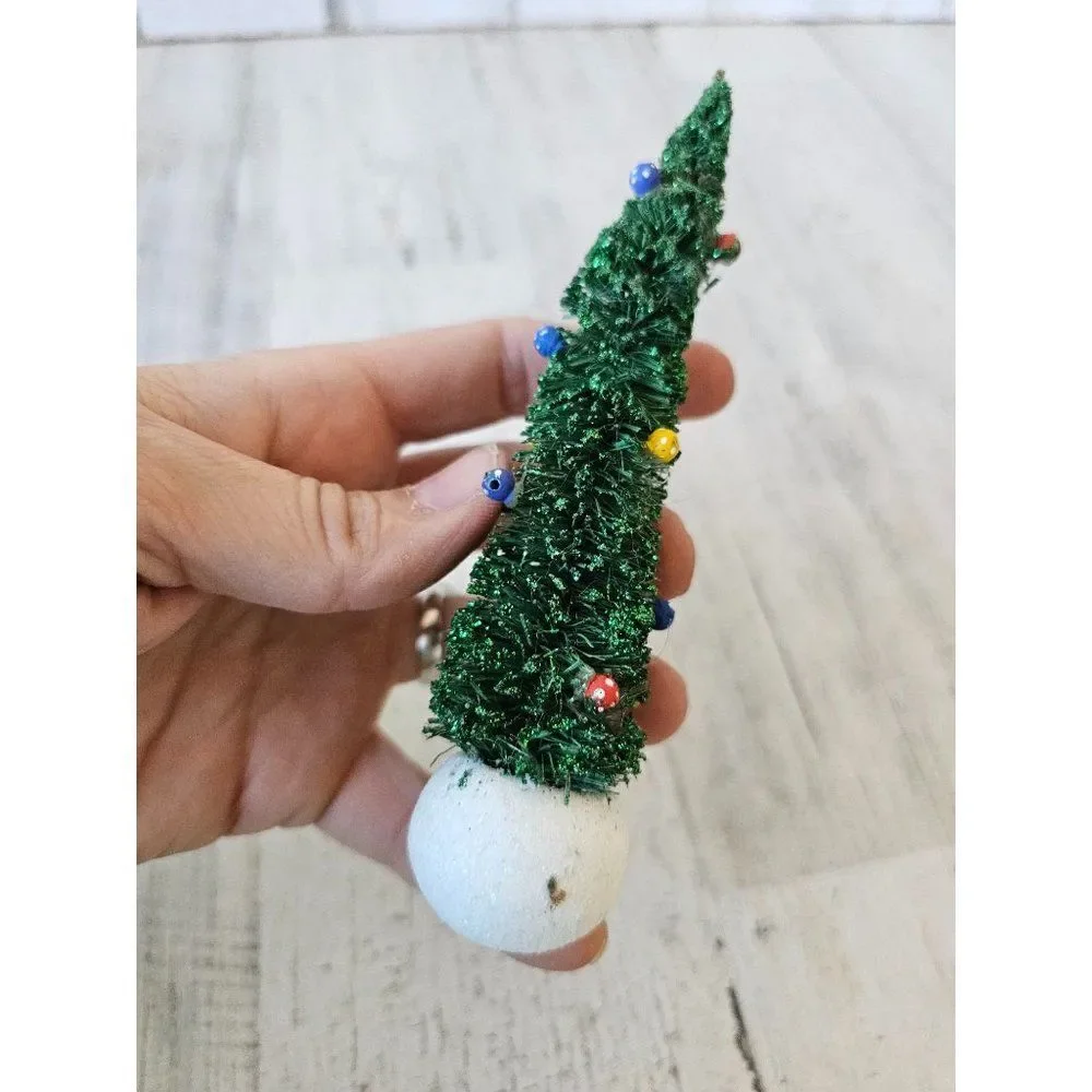 Snowman tree unique shabby‎ chic decor ornament Xmas tree